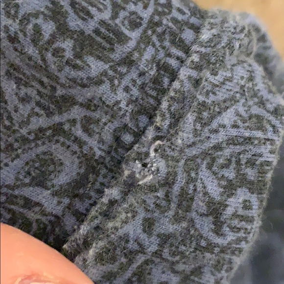 American Eagle Blue Patterned Leggings - Picture 3 of 5